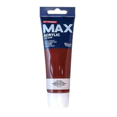 Tube Acrylique 80ml Sienne Brulée ART RANGERS MAX - Librairie Oxford City
