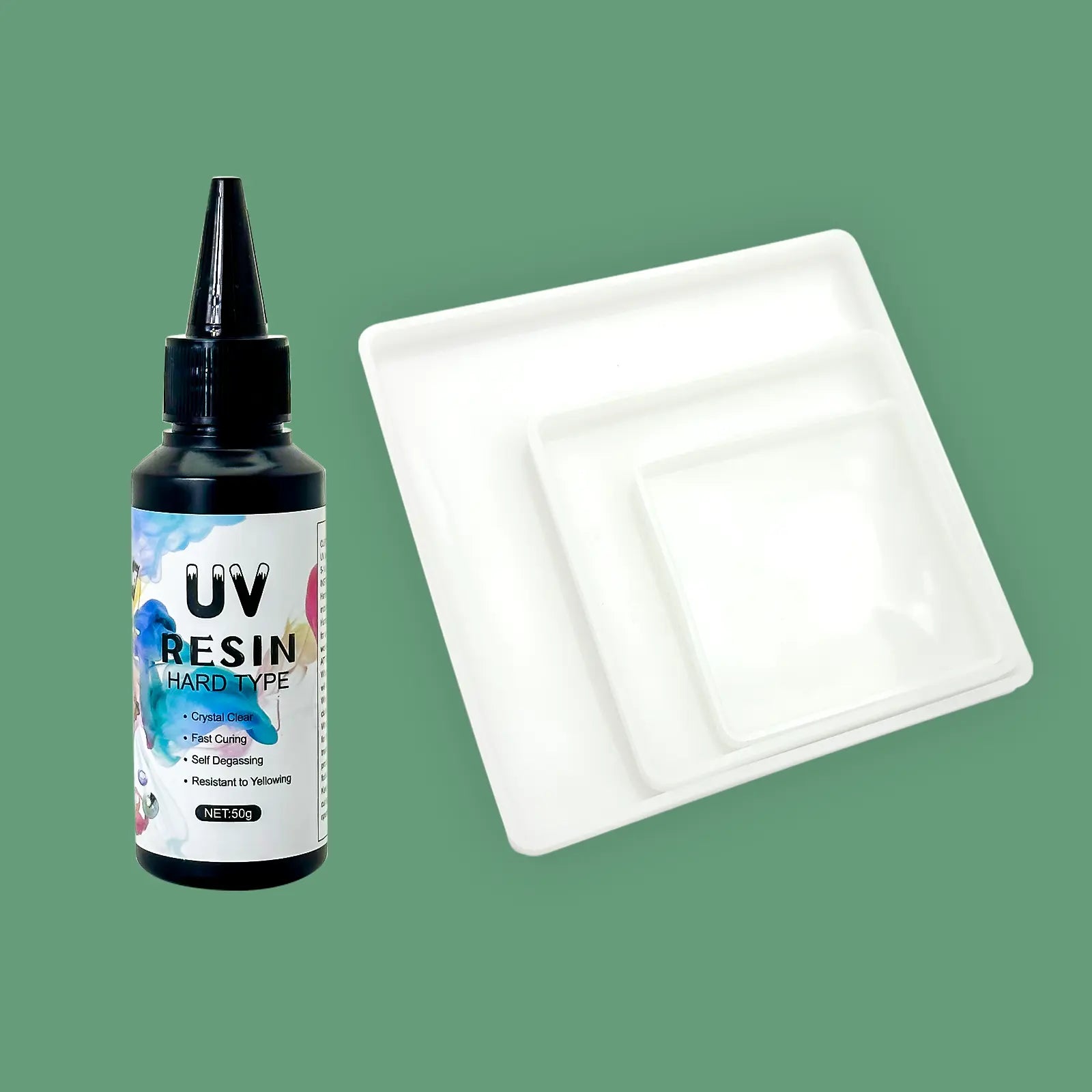 Pack Résine Créative – Époxy ou UV + Moule Silicone - Librairie Oxford City