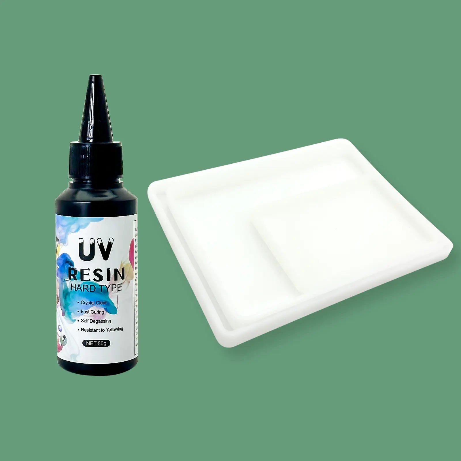 Pack Résine Créative – Époxy ou UV + Moule Silicone - Librairie Oxford City