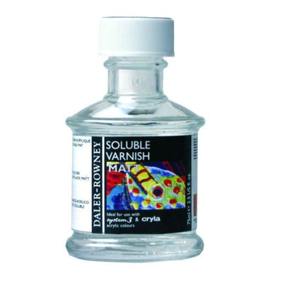 Vernis soluble MAT Acrylique 75ML Daler Rowney - Librairie Oxford City
