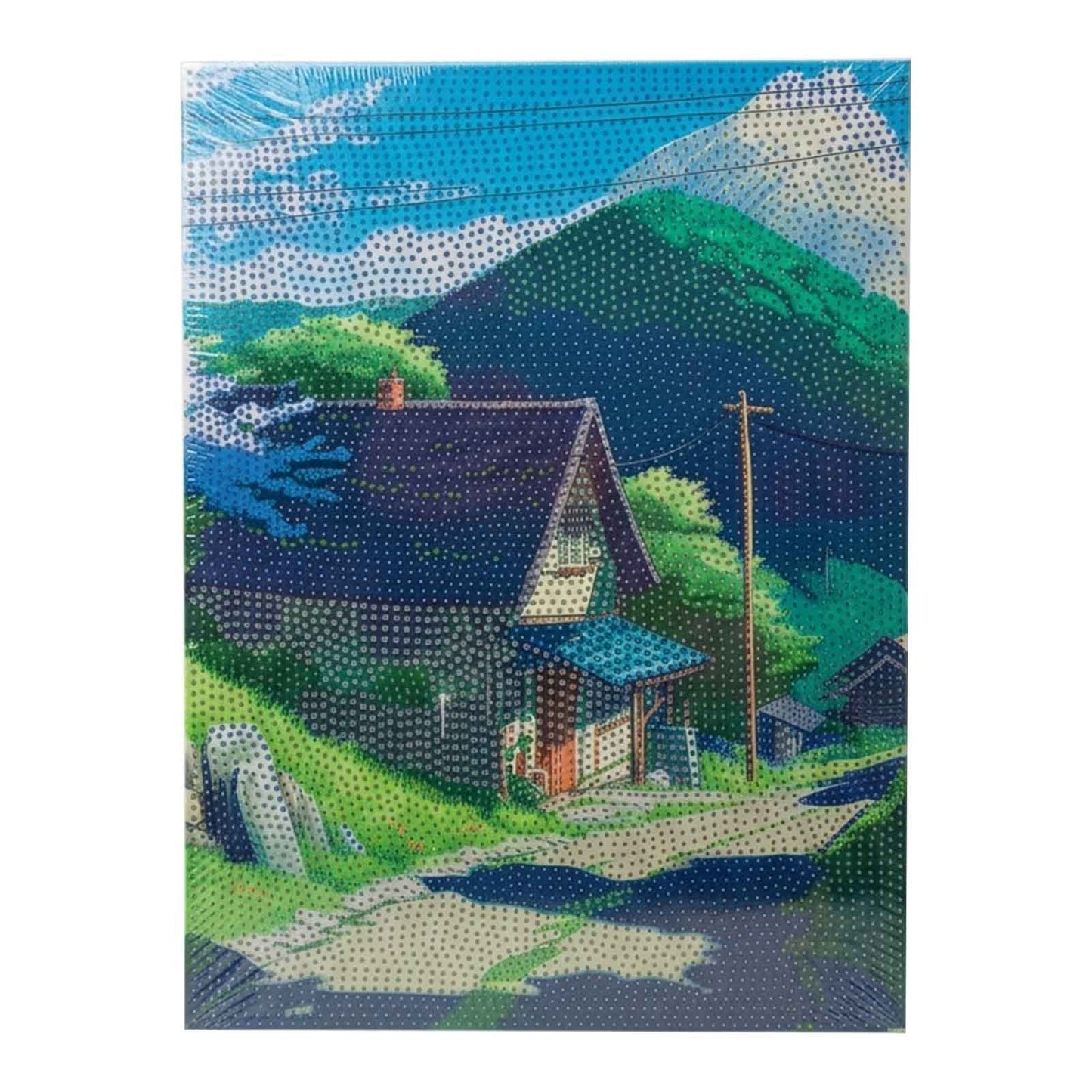 Kit Peinture au Diamant sur Châssis Toile — 30×40 cm - Librairie Oxford City