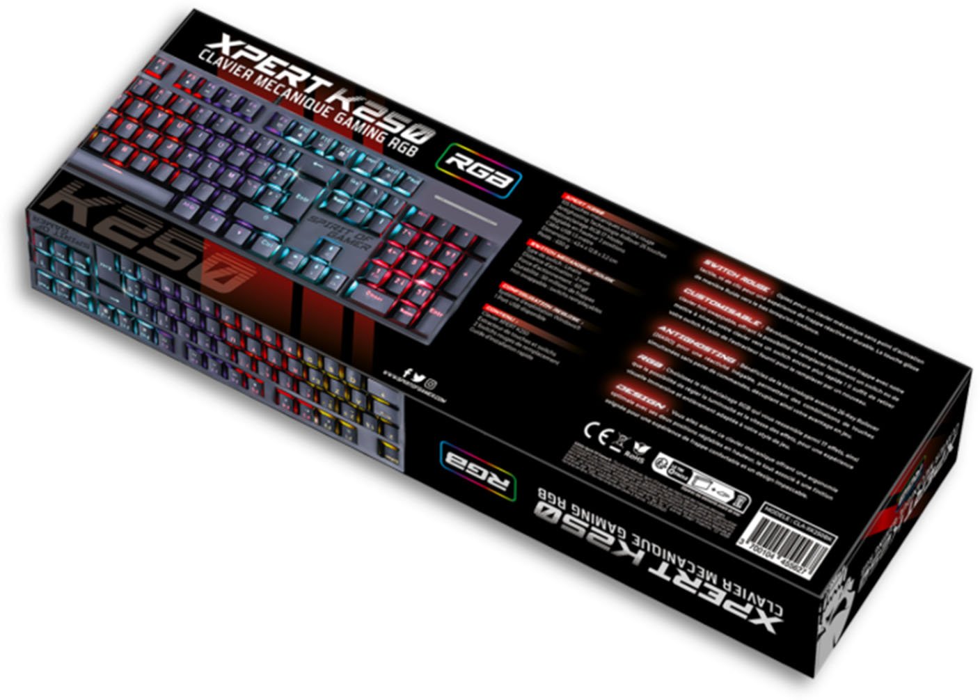 Clavier XPERT - K250 - Librairie Oxford City