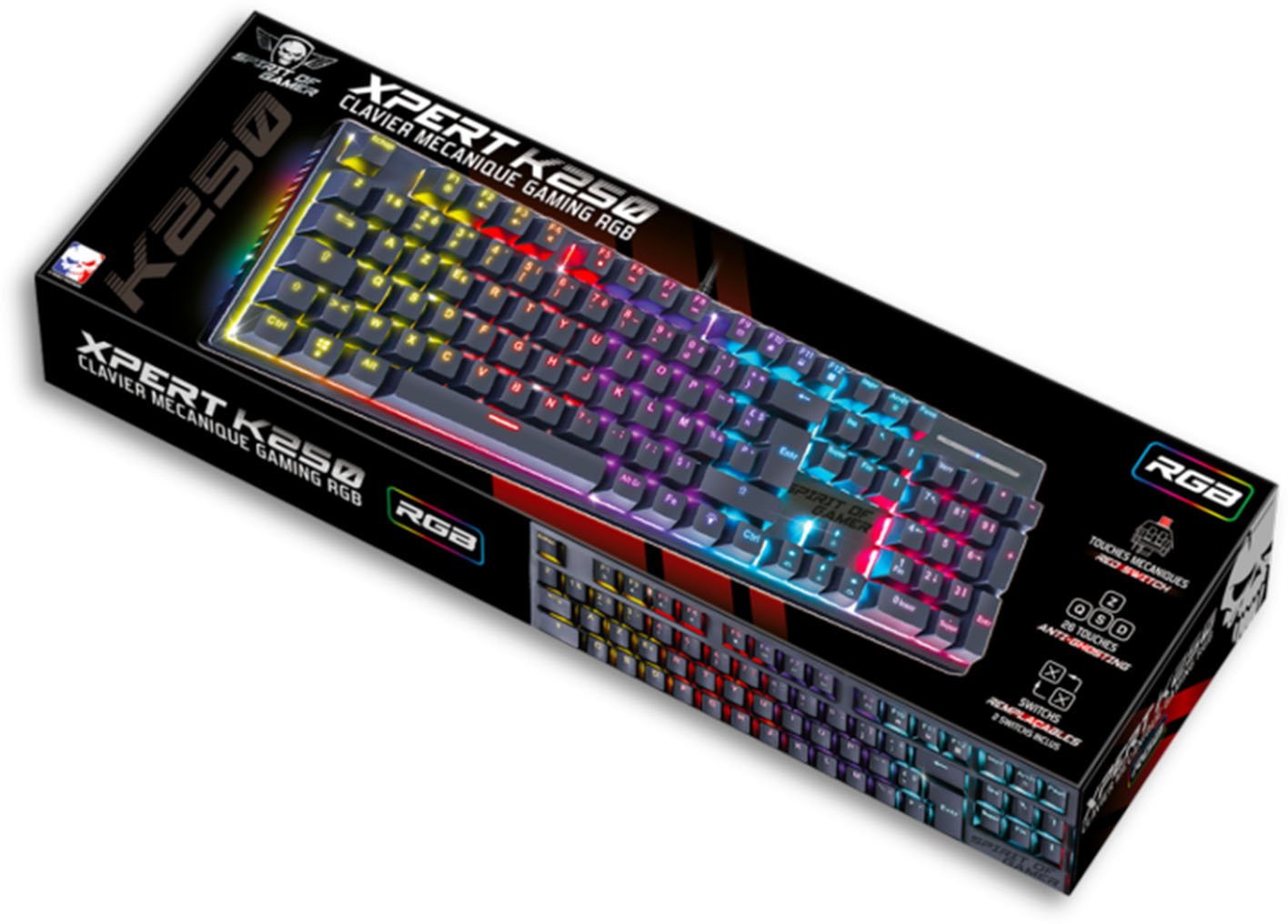 Clavier XPERT - K250 - Librairie Oxford City