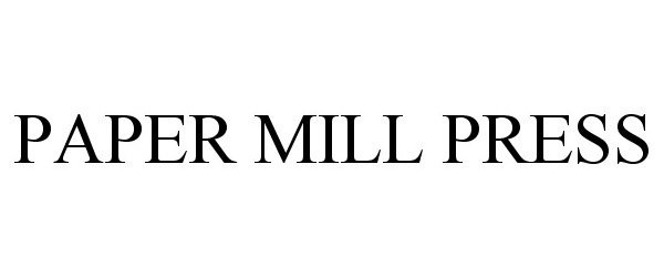 Paper Mill Press